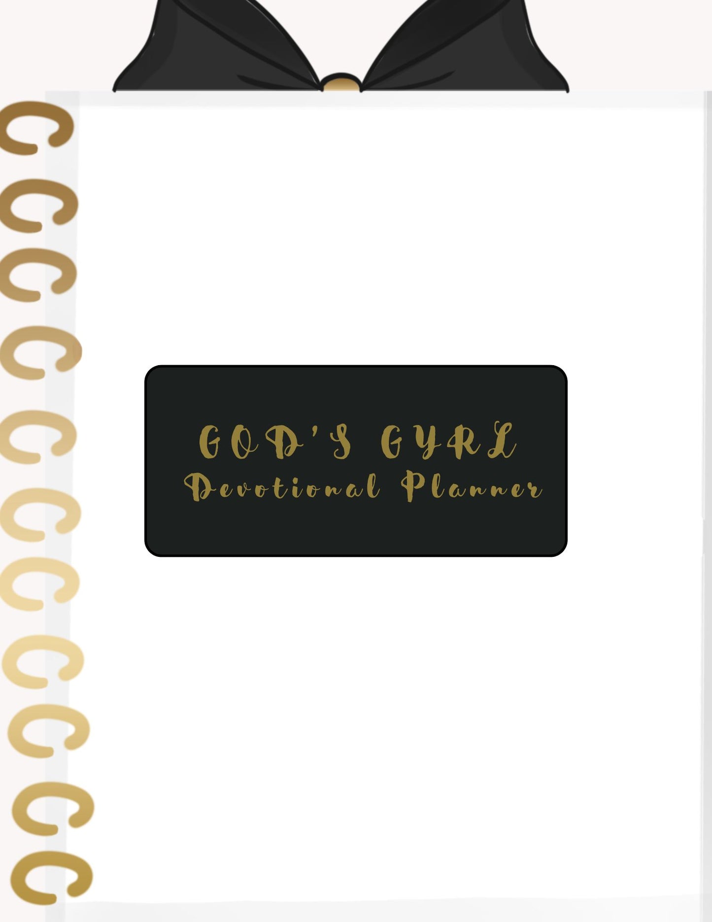 'God's Gyrl Devotional Planner'