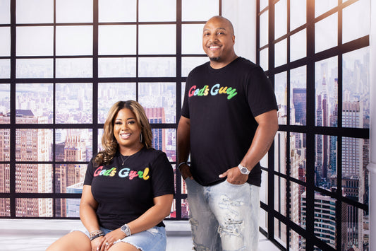 'God's Guy & God's Gyrl' Patch Tees