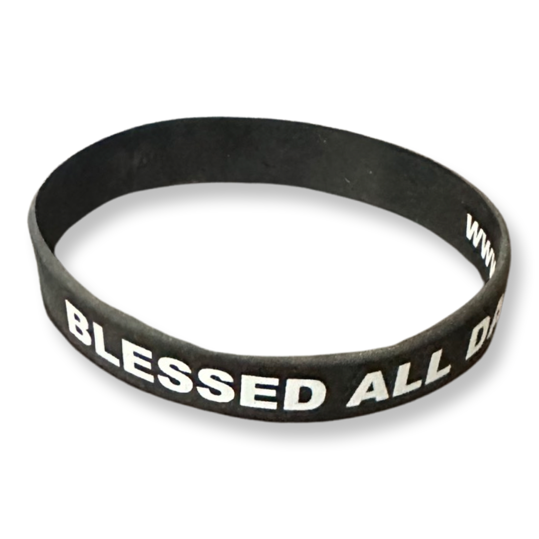 ‘BLESSED ALL DAY EVERYDAY’ Wristband