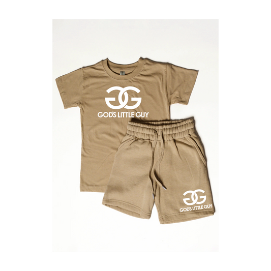 'God's Little Guy' Short Set