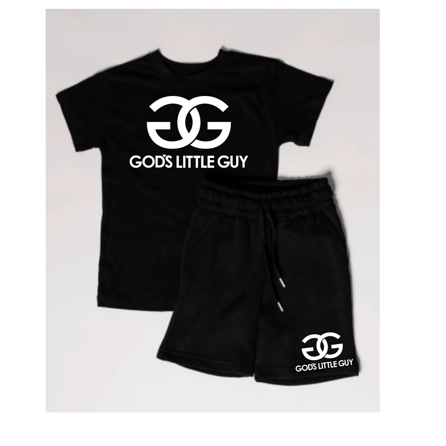 'God's Little Guy' Short Set