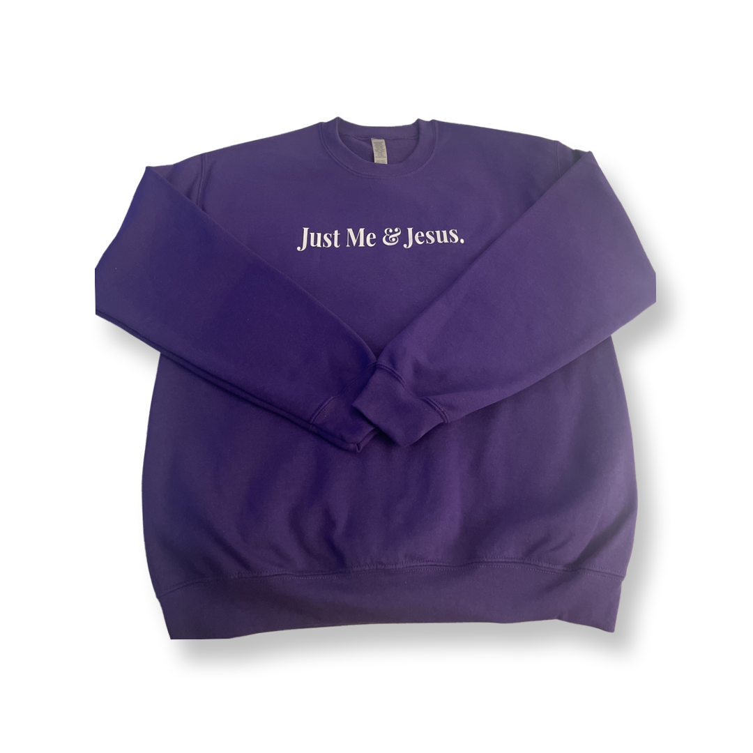 ‘Just Jesus & Me’ Crewneck