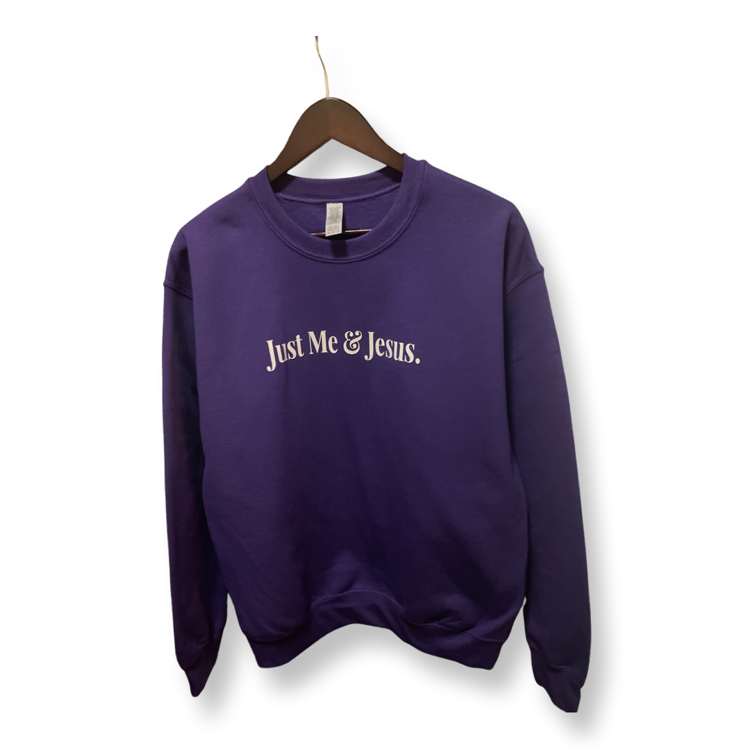 ‘Just Jesus & Me’ Crewneck